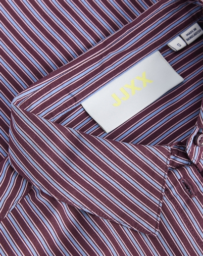 JJXX - JXJamie Relaxed Poplin Skjorte - Winetasting